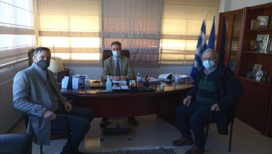 Στο Δήμο Βισαλτίας: Συνάντηση Μασλαρινού – Κατσαβάκη