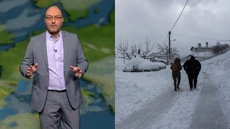 Σάκης Αρναούτογλου για κακοκαιρία “Ελπίδα”: “Πολλά χρόνια είχα να δω μια τέτοια χιονο-εξέλιξη”