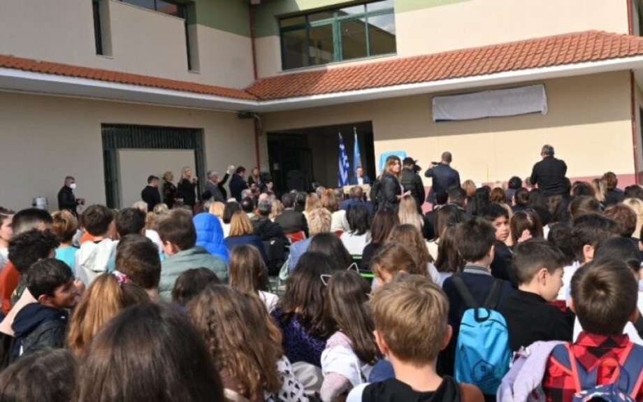 Από σήμερα το 18ο Δημοτικό Σχολείο Σερρών: Πήρε το όνομα του “Δημήτρη Σιαμάγκα”