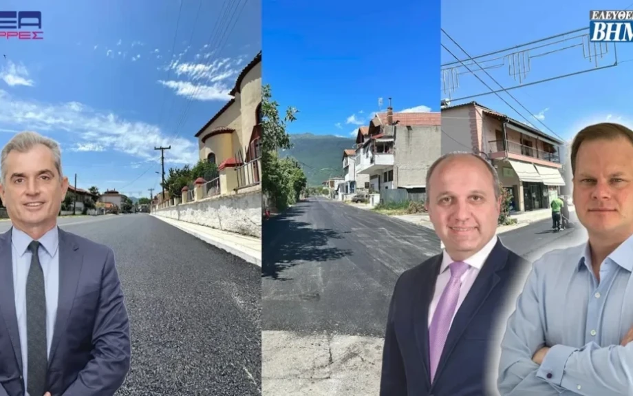 Δήμος Σιντικής: Συνεχίζονται οι ασφαλτοστρώσεις!