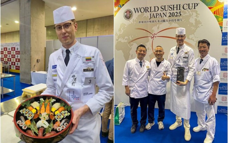 Λιθουανός ο καλύτερος σούσι σεφ στον κόσμο