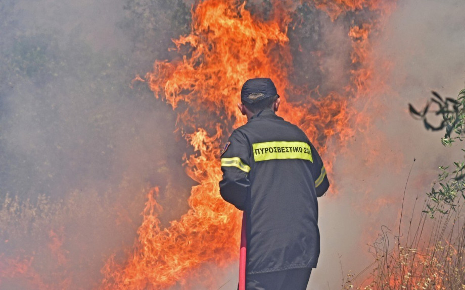 Πολύ υψηλός κίνδυνος πυρκαγιάς (κατηγορία κινδύνου 4) για αύριο Δευτέρα 24 Αυγούστου 2026