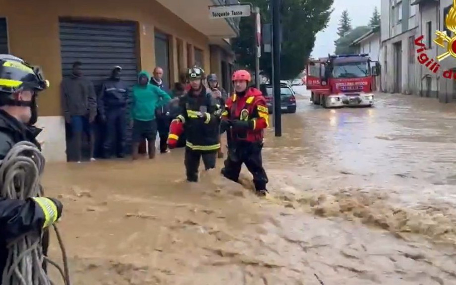 Ιταλία: Ποδοσφαιρική ομάδα δώρισε τα έσοδά της για τη βοήθεια θυμάτων πλημμυρών
