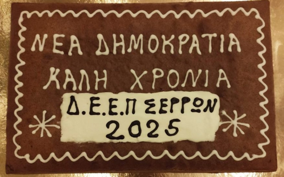 Για την κοπή της βασιλόπιτας της ΔΕΕΠ (πρωην ΝΟΔΕ) οι Σερραίοι Νεοδημοκράτες γέμισαν το ξενοδοχείο «Φίλιππος Ξενία»