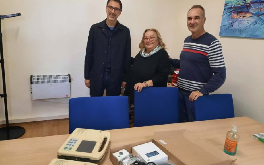 Δωρεά δύο φορητών ηλεκτροκαρδιογράφων από το Δήμο Σερρών στο Κέντρο Υγείας Στρυμονικού