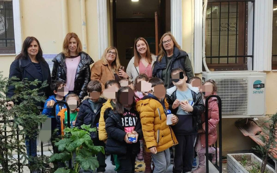 Μαθήτριες και μαθητές του 14ου Νηπιαγωγείου επισκέφθηκαν την Κοινωνική Κουζίνα του Δήμου Σερρών