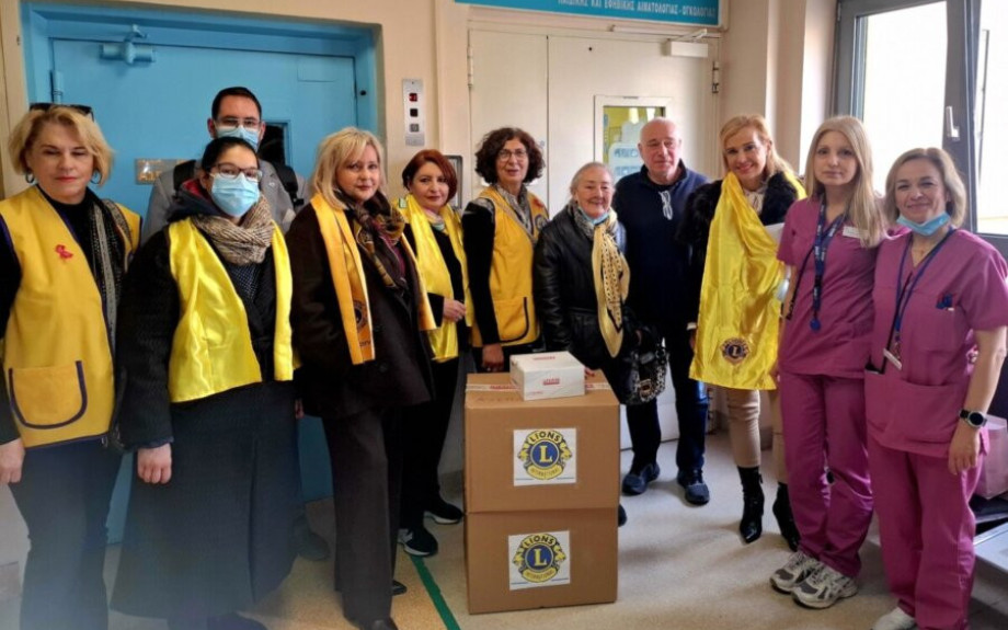 Σημαντική πρωτοβουλία 21 Λεσχών Lions σε ΑΧΕΠΑ και Ιπποκράτειο