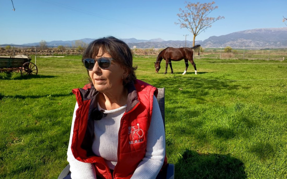 Τιμήθηκε η Μαρία Λίγκα (πρώην πρόεδρος του ΚΕΘΙΣ) από τους Φυσικοθεραπευτές του περιφερειακού τμήματος της Δράμας