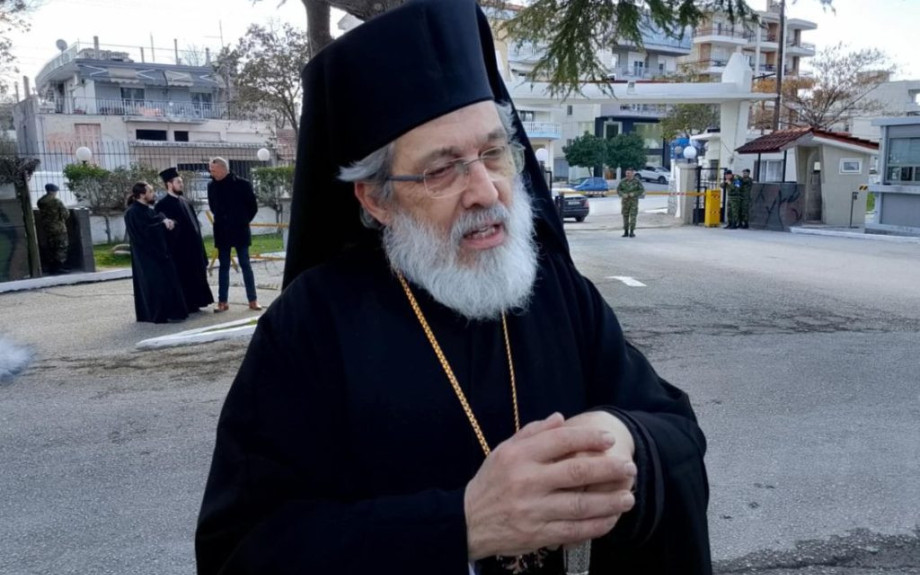 Ο Μητροπολίτης Σιδηροκάστρου Μακάριος στη ΠΕ Σερρών για την άδεια της κατασκήνωσης