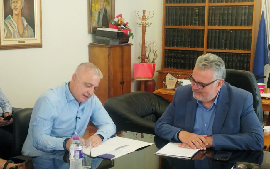 Επίσκεψη του Υφυπουργού Ανάπτυξης Λάζαρου Τσαβδαρίδη στο Επιμελητήριο Σερρών