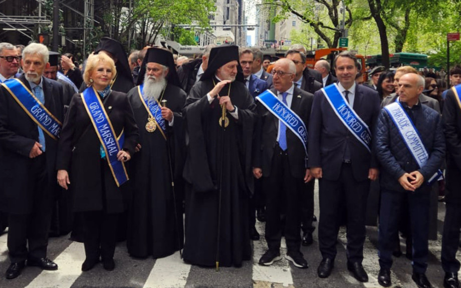 Παρουσία Κακλαμάνη η παρέλαση για την εθνική Παλιγγενεσία  στην Ν. Υόρκη