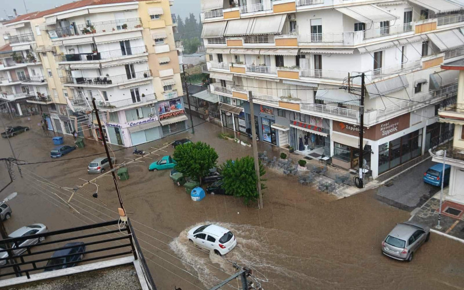 Καταστροφές στο Δήμο Βισαλτίας - Δεν καθαρίστηκαν εγκαίρως τα φρεάτια