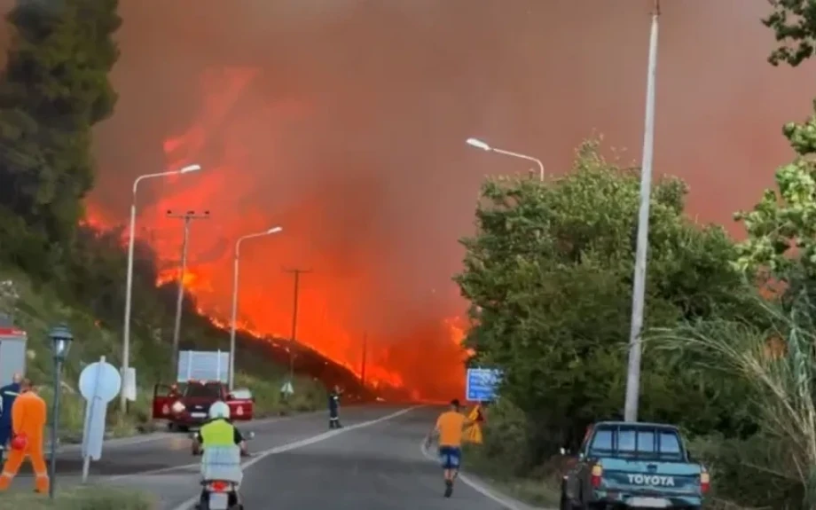 Φωτιά Χαλκιδική: Καταδίκη ΕΣΗΕΜΘ για την επίθεση σε συνεργείο του MEGA στη Σίβηρη