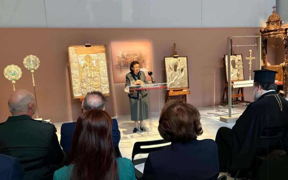 Λίνα Μενδώνη για ιερά κειμήλια: «Η διπλωματική οδός έχει πολύ καλύτερα αποτελέσματα στη διαδικασία των επαναπατρισμών»
