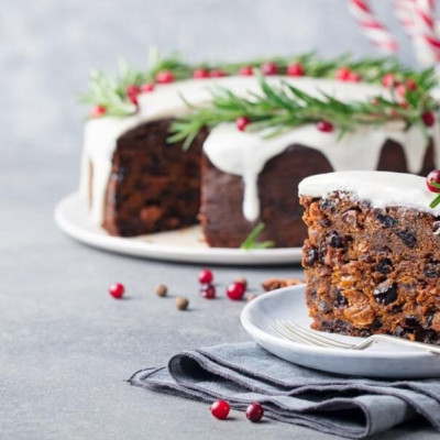 Εορταστικό κέικ με αποξηραμένα φρούτα -Κάθε μπουκιά και διαφορετική γεύση