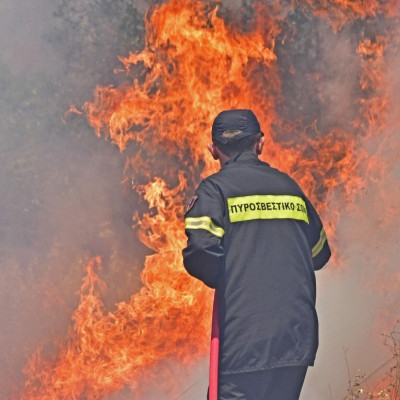 Πολύ υψηλός κίνδυνος πυρκαγιάς (κατηγορία κινδύνου 4) για αύριο Δευτέρα 24 Αυγούστου 2026