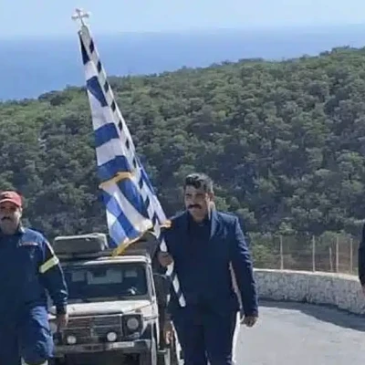 Γαύδος: Χωρίς μαθητές η παρέλαση – Κράτησαν οι κάτοικοι τη σημαία