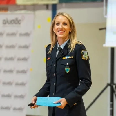 Εθιμοτυπική επίσκεψη της νέας Αστυνομικής Διευθύντριας στον Σεβ. Μητροπολίτη Σερρών