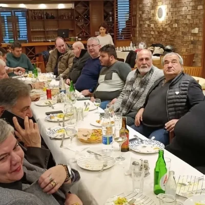 Βισαλτία - Ο Αθανάσιος Μασλαρινός γιόρτασε με φίλους και συγγενείς