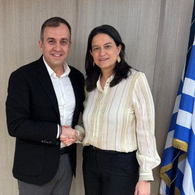 Για ζητήματα εργασίας και κοινωνικής ασφάλισης στην ΠΕ Σερρών -Συνάντηση Χατζηβασιλείου - Κεραμέως