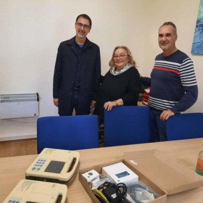 Δωρεά δύο φορητών ηλεκτροκαρδιογράφων από το Δήμο Σερρών στο Κέντρο Υγείας Στρυμονικού