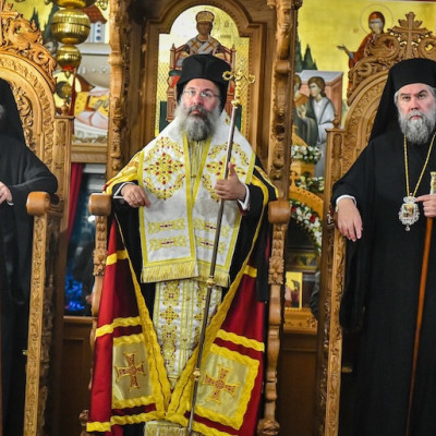 Ρεθύμνης Πρόδρομος στον εορτάζοντα ιερό Ναό Αγ. Νικήτα- Με την ένδοξο Μακεδονία μας συνδέουν ακατάλυτοι πνευματικοί και ιστορικοί ιεροί δεσμοί