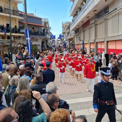 Η Φιλαρμονική Πεντάπολης στις εορταστικές εκδηλώσεις της Ιεράς Πόλης Μεσολογγίου