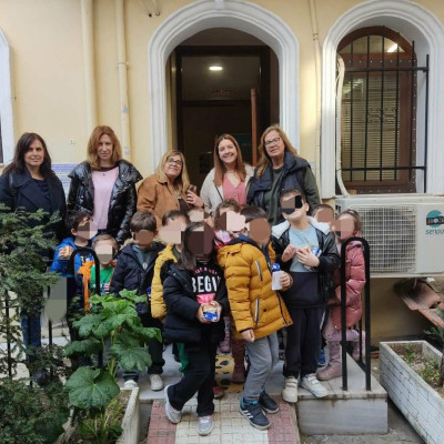 Μαθήτριες και μαθητές του 14ου Νηπιαγωγείου επισκέφθηκαν την Κοινωνική Κουζίνα του Δήμου Σερρών