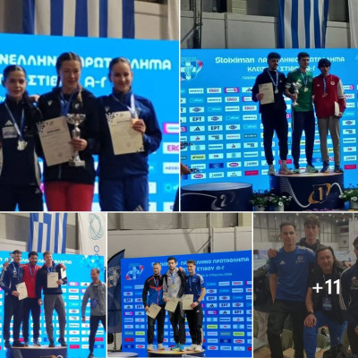 ΓΣ Σέρρες 93: Σάρωσαν τα μετάλλια οι αθλητές στο Πανελλήνιο Πρωτάθλημα κλειστού στίβου