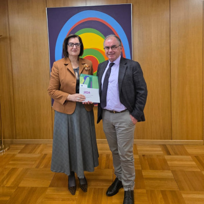 Εθιμοτυπική επίσκεψη του Μέλους του Ευρωπαϊκού Ελεγκτικού Συνεδρίου στο Ελεγκτικό Συνέδριο