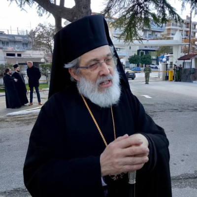 Ο Μητροπολίτης Σιδηροκάστρου Μακάριος στη ΠΕ Σερρών για την άδεια της κατασκήνωσης