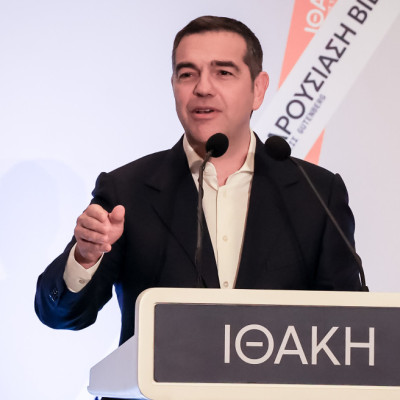 Για την παρουσίαση της «Ιθάκης» στην Κοζάνη ο Τσίπρας