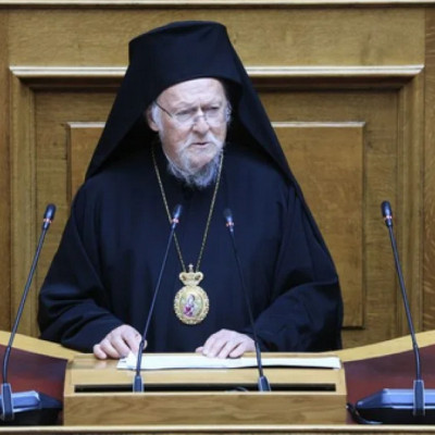 Προς τιμήν του Οικουμενικού Πατριάρχη κ.κ. Βαρθολομαίου Ιστορική Συνεδρίαση της Βουλής