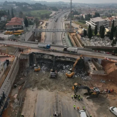 Θεσσαλονίκη: Κλειστός ο παράδρομος Μαλγάρων-Κλειδίου - Αυξημένη κίνηση στην ΠΑΘΕ