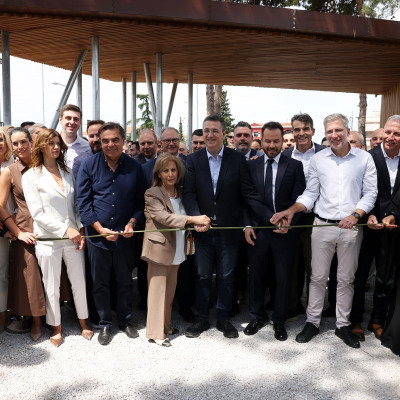 Εγκαινιάστηκε το Μητροπολιτικό Πάρκο του Παύλου Μελά - Κεντρικό πρόσωπο ο Απόστολος Τζιτζικώστας