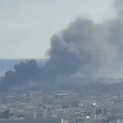 Φωτιά στην Πάτρα πίσω από τις εγκαταστάσεις της Pirelli