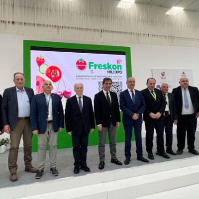 Ο Γιάννης Ανδριανός εγκαινίασε τη FRESKON 2026