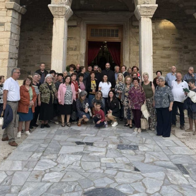 Προσκυνηματική εκδρομή του Ι.Μ Ναού Παμμεγίστων Ταξιαρχών Σερρών στη Πάρο και στη Νάξο