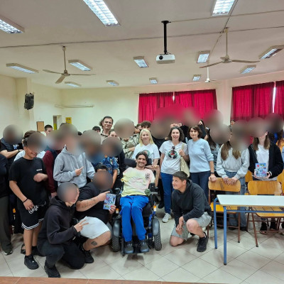 Η Υπηρεσία Επιμελητών Ανηλίκων με την βοήθεια του Δημήτρη Αντωνίου στο Γυμνάσιο Σκουτάρεως και 2ο Γυμνάσιο Σερρών