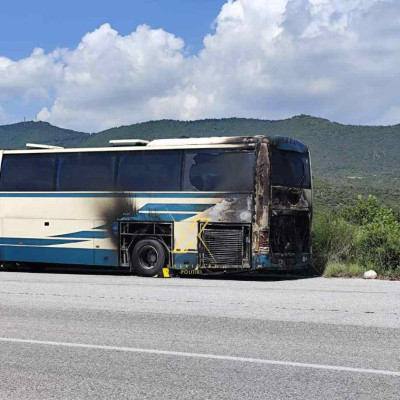 Χαλκιδική: Φωτιά σε λεωφορείο – Βγήκαν έγκαιρα οι επιβάτες