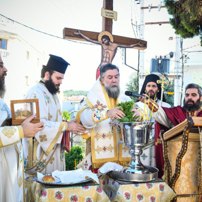 Πάνδημος εορτασμός της μνήμης της Αγ. οσιοπαρθενομάρτυρος Παρασκευής στην Εκκλησία των Σερρών