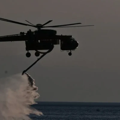 Χωρίς ενεργό μέτωπο η φωτιά στη Λήμνο: Εκκενώθηκαν δύο περιοχές - 59 απομακρύνσεις δια θαλάσσης