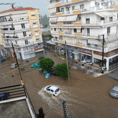 Καταστροφές στο Δήμο Βισαλτίας - Δεν καθαρίστηκαν εγκαίρως τα φρεάτια
