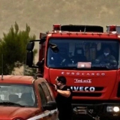Φωτιά σε αγροτοδασική έκταση στο Ηράκλειο Κρήτης - Μεγάλη επιχείρηση της Πυροσβεστικής