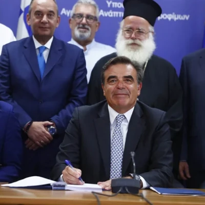 Υπεγράφη η σύμβαση ΣΔΙΤ για το μεγάλο αρδευτικό έργο Λασιθίου ύψους 87,9 εκατ. Ευρώ