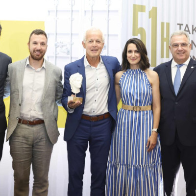 Με το βραβείο «Χρυσός Αλέξανδρος» του ΣΕΒΕ τιμήθηκε ο Πρόεδρος & Διευθύνων Σύμβουλος της Κρι Κρι, Παναγιώτης Τσινάβος