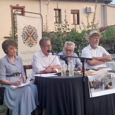 Παρουσίαση βιβλίου «Τα πεντόλιρα του Ούρσα» του Αργύρη Τσαμπάζη στο Χαγιάτι Λαδιά στη Πρώτη Σερρών