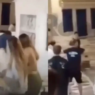 Άγριος ξύλο μεταξύ τουριστών στην χώρα της Μυκόνου χτες τα ξημερώματα
