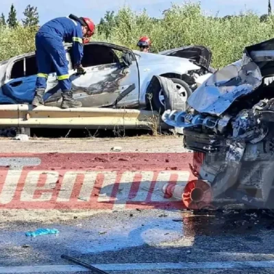 Τροχαίο δυστύχημα στην Κάτω Αχαΐα: Απανθρακώθηκε 25χρονη μετά από μετωπική σύγκρουση δυο αυτοκίνητων στην παλαιά Εθνική Οδό