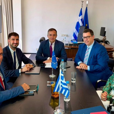 Συνάντηση Χατζηβασιλείου - Κοντογεώργη για το Τοπικό Αναπτυξιακό Σχέδιο των Σερρών
